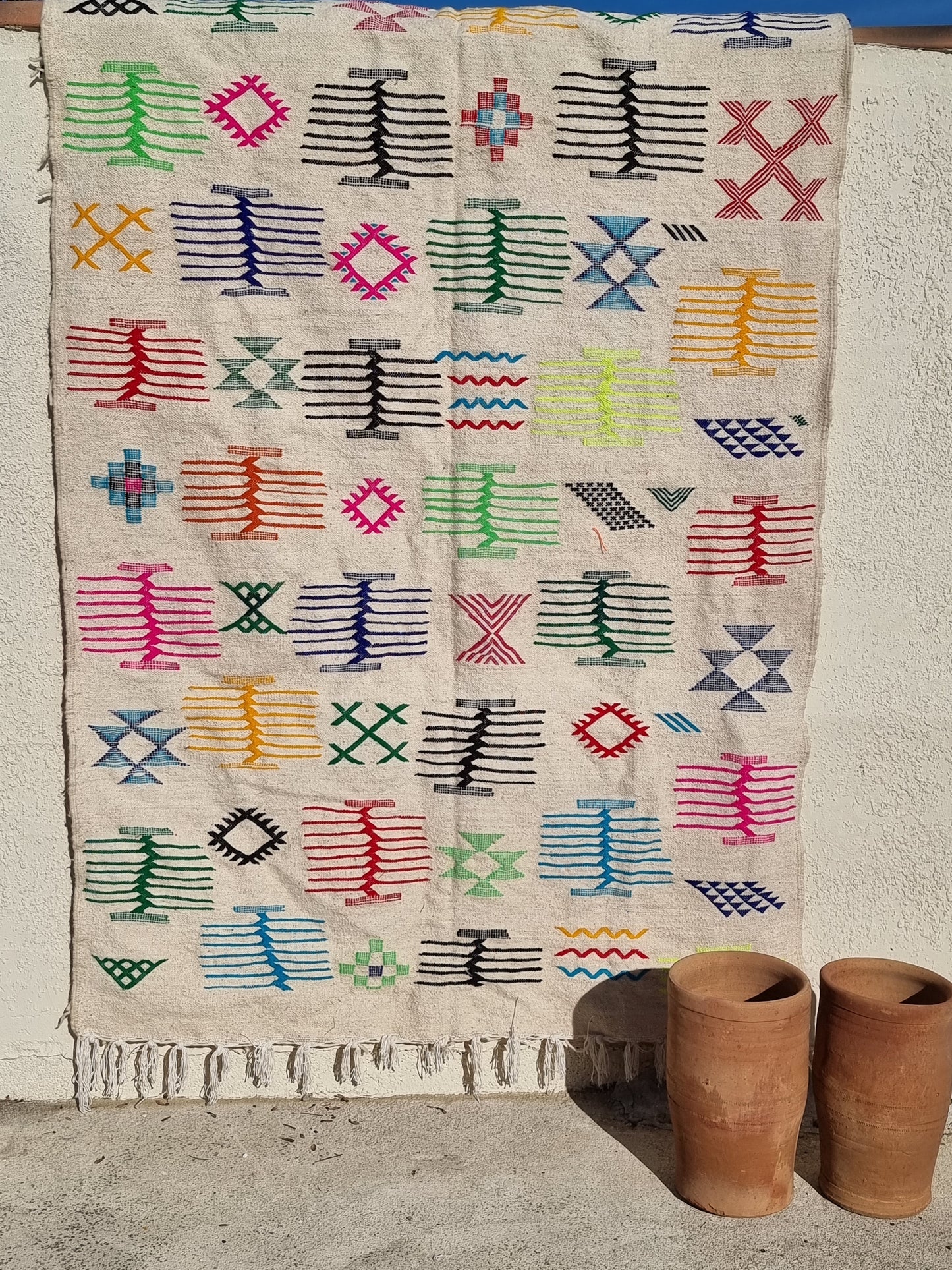Tapis kilim berbère 145X245