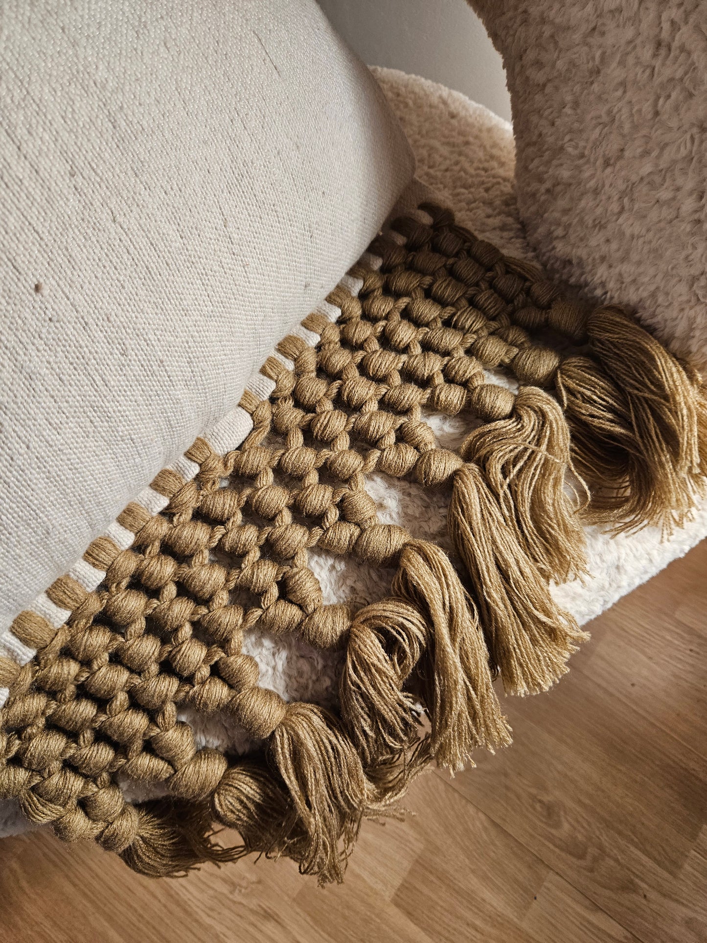 Coussin carré bohème 50×50