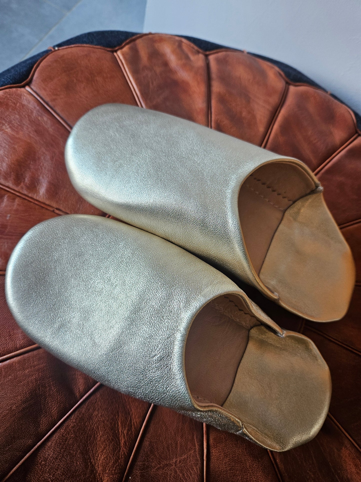 Babouches dorés