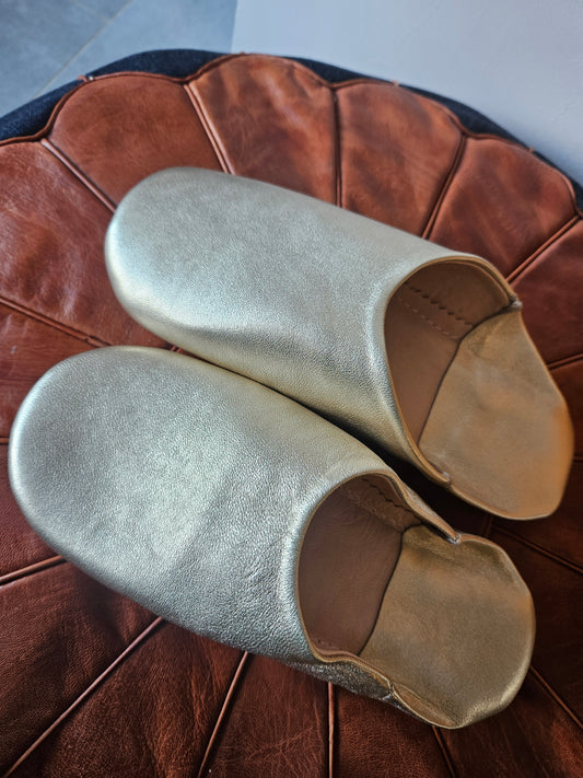 Babouches dorés