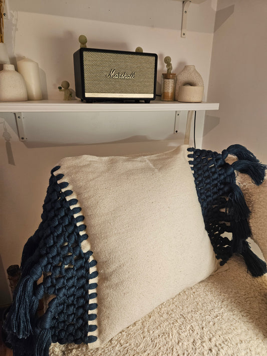 Coussin carré bohème 50×50