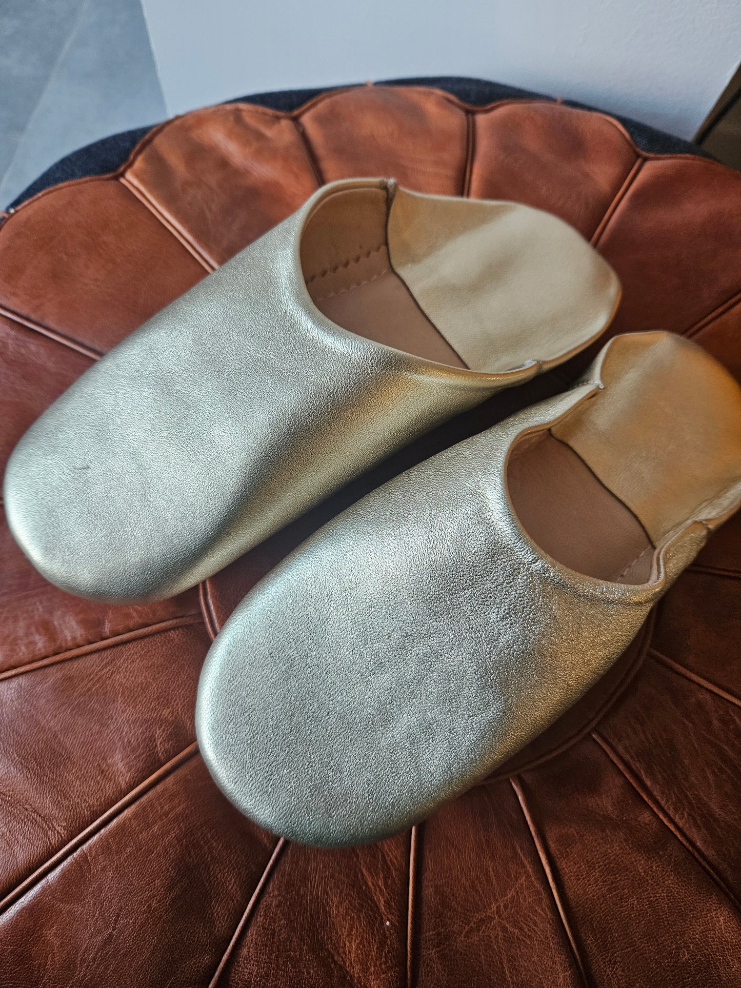 Babouches dorés