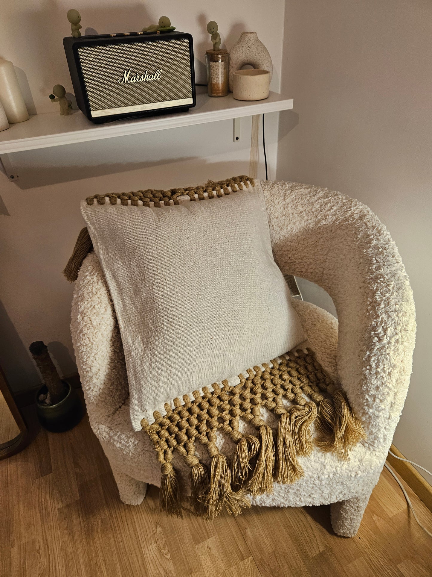 Coussin carré bohème 50×50