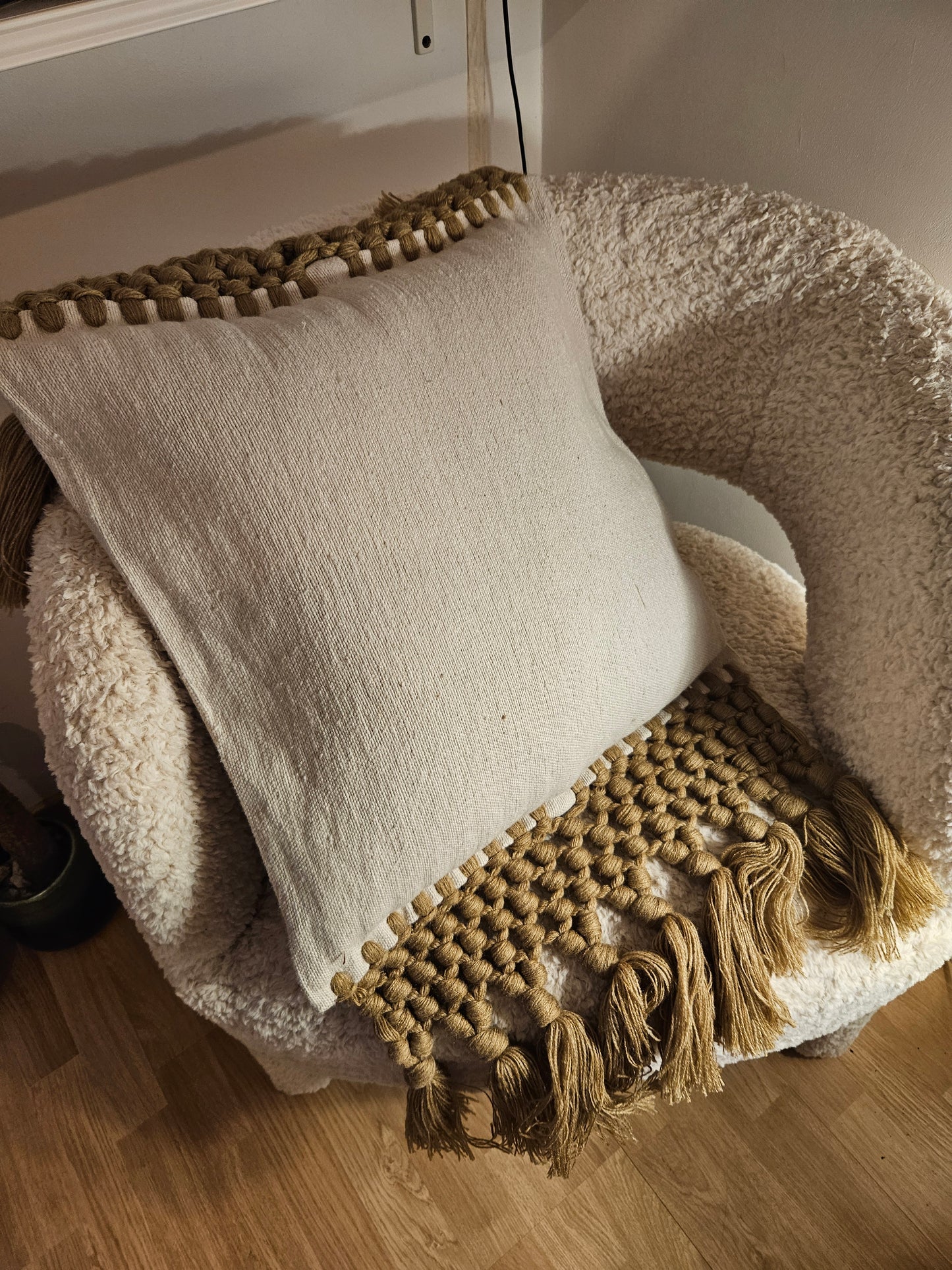 Coussin carré bohème 50×50